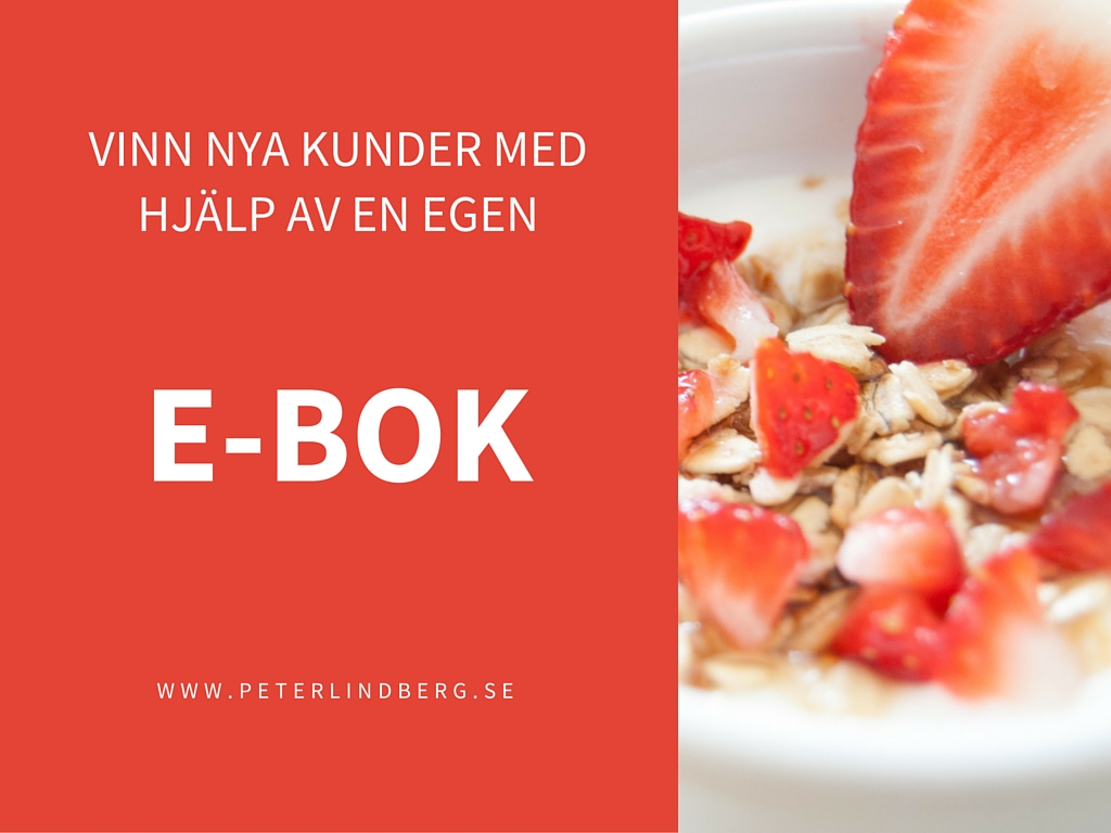 vinn nya kunder med hjälp av en e-bok